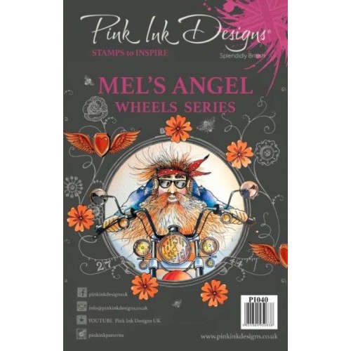 Mel's Angel - Pink Ink Designs Clear Stamp Set PI040